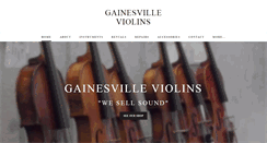 Desktop Screenshot of gviolins.com